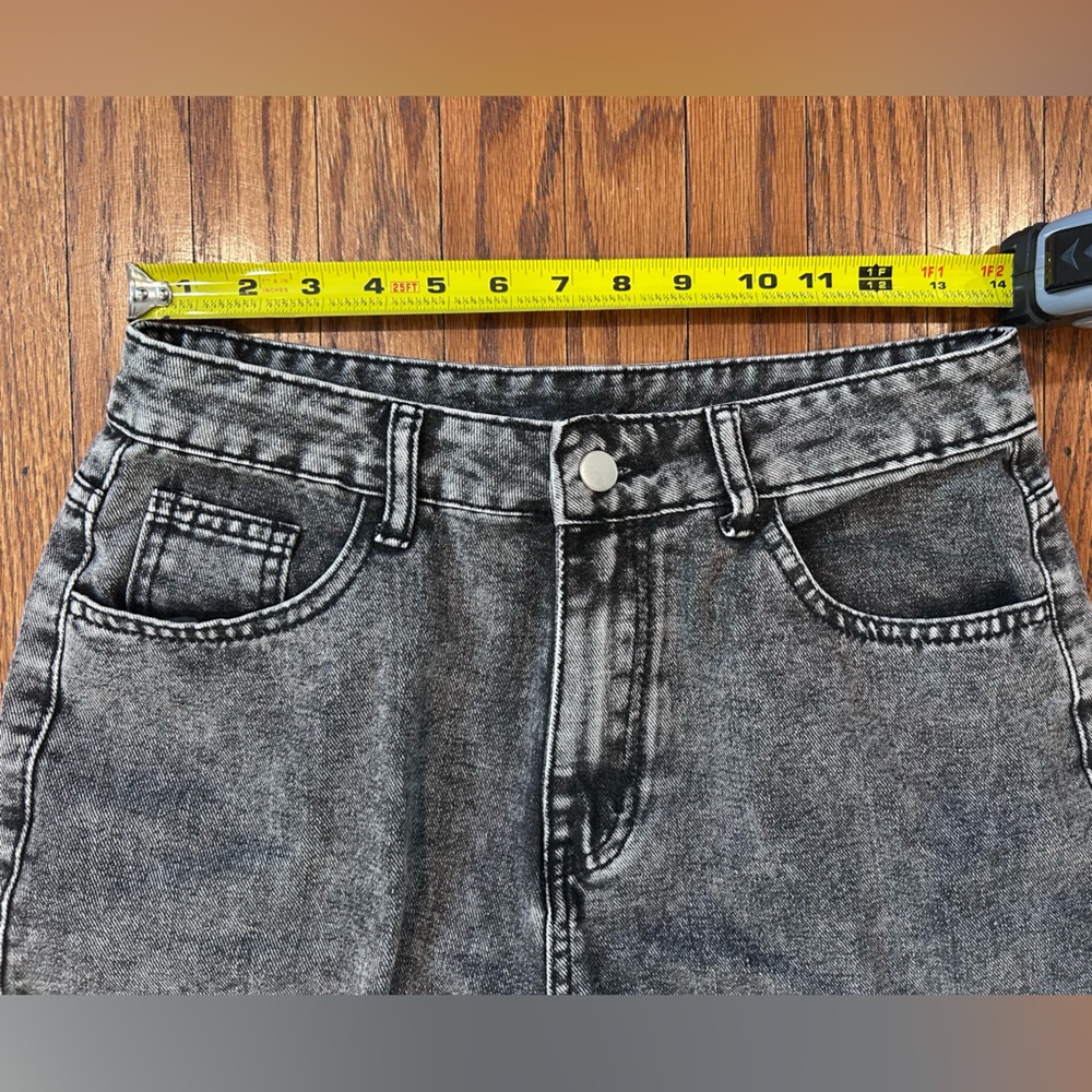 Wide leg Gray Cargo Jeans for Women - size M - Picture 5 of 6